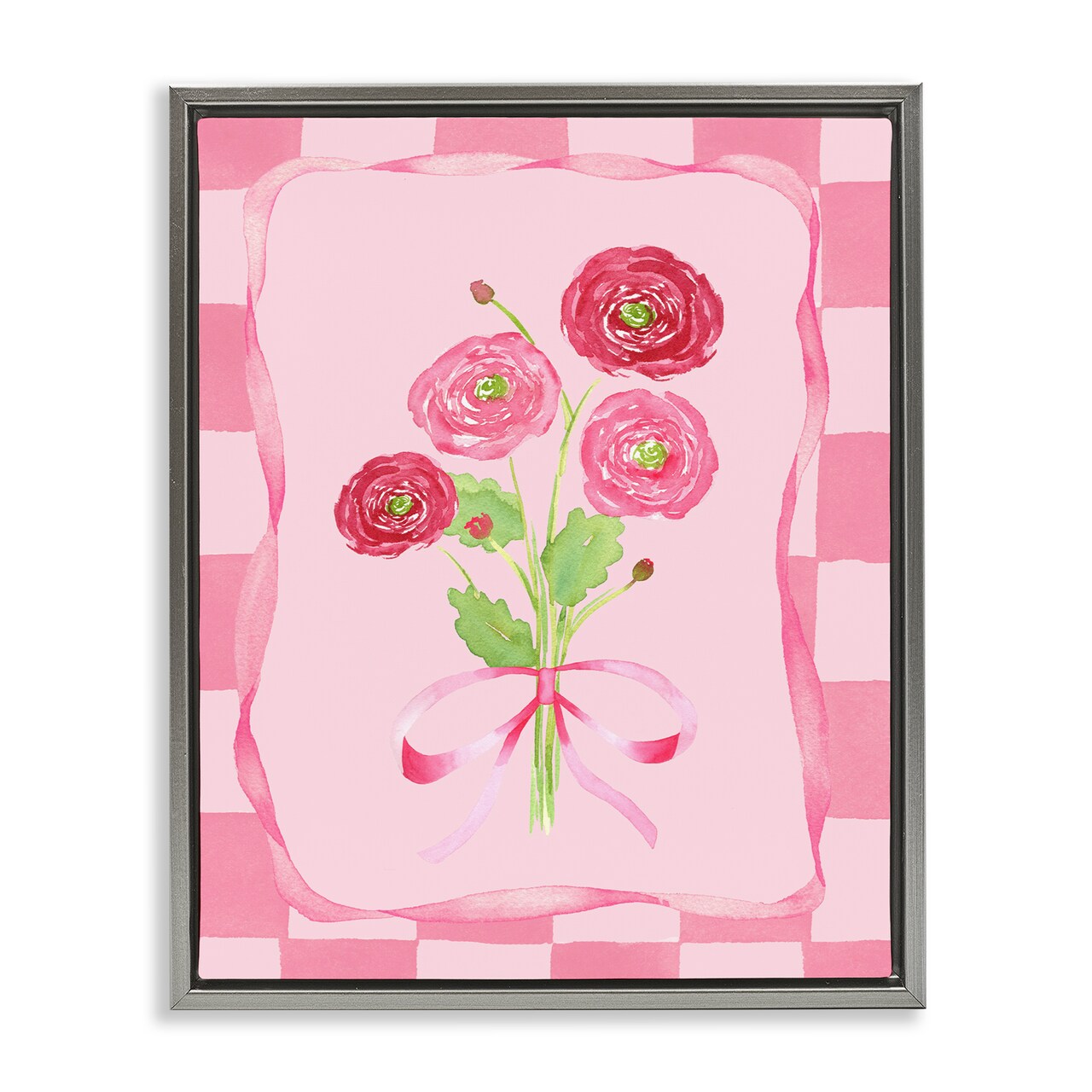 Stupell Industries Pretty And Sweet Ranunculus Floating Frame, design by Nina Jacobs